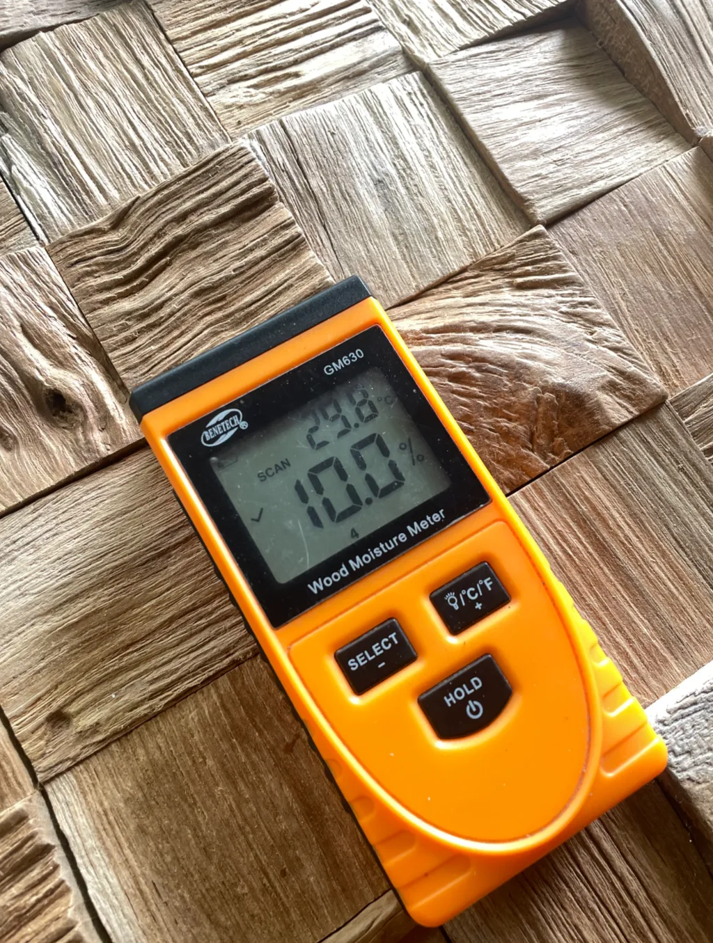 Teak wood conditioning process - moisture control and stabilization for durability